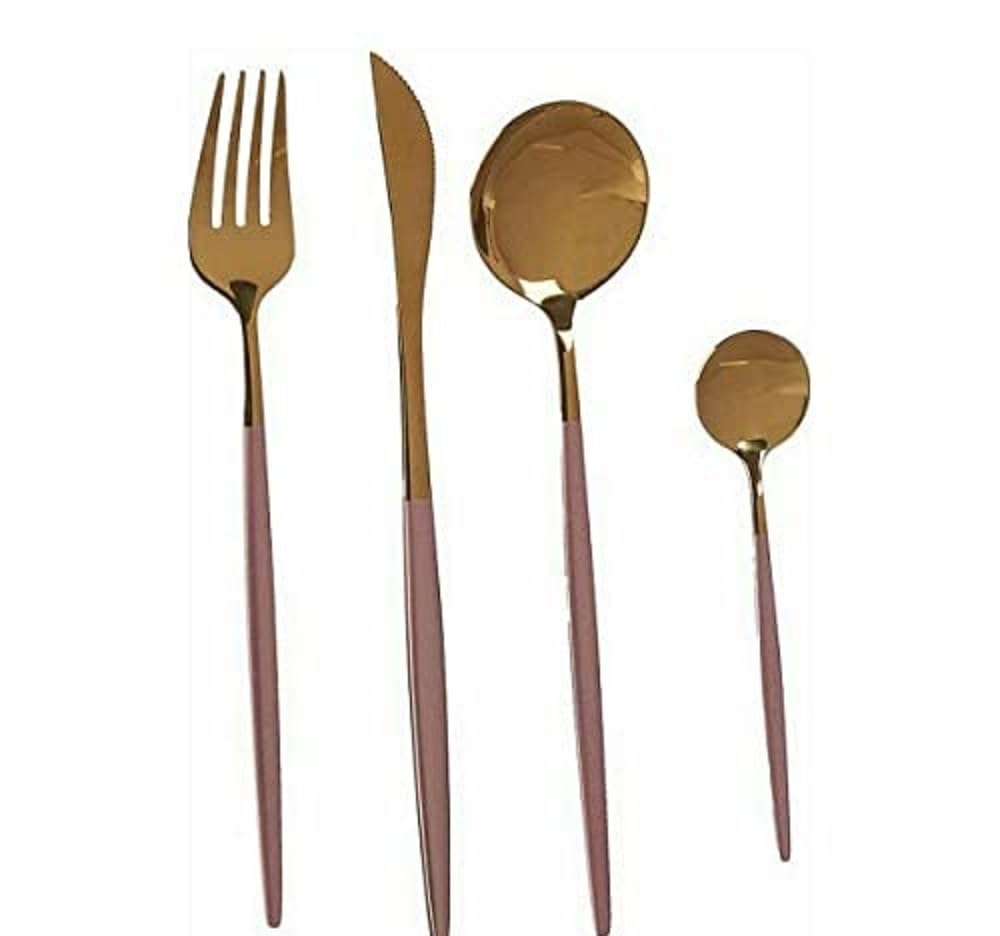 Kinvara S3618302 ensemble de couverts de table en plastique lavable pour repas de groupe