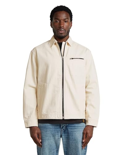 Denim jacket Homme G-STAR Zip Coach Veste en jean tendance