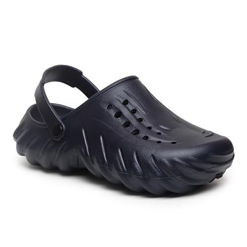Image of JUSAN Men's Lightweight Comfort Clogs | Soft Cushion Slip-On Garden & Beach Clogs for Men | Breathable Waterproof Sandals with Non-Slip Sole | Casual Outdoor Summer Footwear for Men