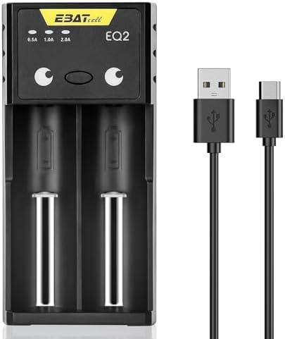 3.7v 18650 14500 21700 26650 32650 Charge Intelligent Charger Li-Ion Lithium Rechargeable - Foto 6