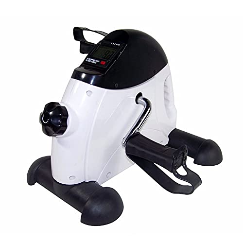 JMYSD Mini Bicicleta Estática, Ejercitador De Pedales, Portátil, para El Hogar, para Entrenamiento De Brazos Y Piernas para Discapacitados Y Sobrevivientes De Accidentes Cerebrovasculares