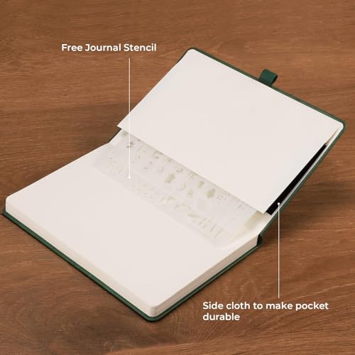 Image of AHGXG Dotted Journal Notebook, 192 Pages, A5 Medium Size (5.7'' x 8.3'')