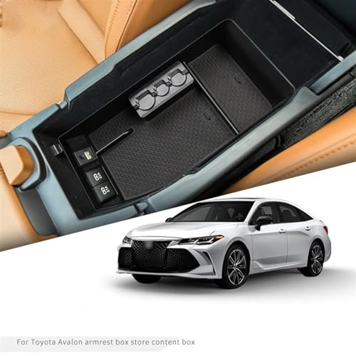 Boîte de rangement pour console centrale de voiture Avalon
