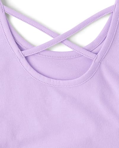 Image of The Children's Place Girls' Short Sleeve Basic Skater Dress 2 Pack