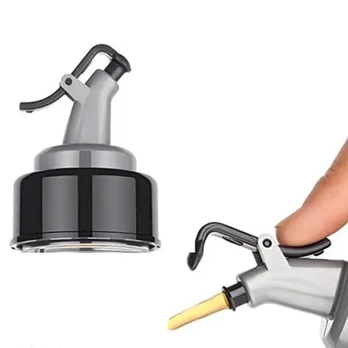Image of 1L Oil Dispenser with Lid & Drip-Free Spout