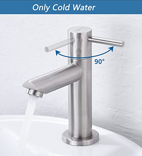 Robinet lave-main eau froide : la solution parfaite pour les petits lavabos étroits - 4