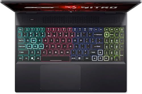 Nitro 16 Gaming Laptop, 16" WUXGA 165Hz IPS Display, AMD Ryzen 7 7840HS (Beat Intel i9-12900H), NVIDIA GeForce RTX 4060, 32GB DDR5 RAM, 1TB SSD, WiFi 6E, KB retroilluminato, Windows 11 Home - Notebook - Immagine 3