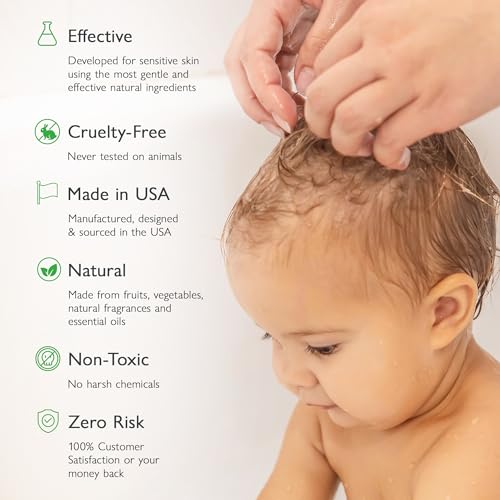 SoCal Suds & Company - Organic Baby & Kids Conditioner - Moisture Baby Hair Conditioner - Gentle Natural Vitamin Rich Ingredient Organic Oils for Babies and Kids Sensitive Scalp - Orange Vanilla, 12oz - Image 6