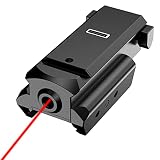 Theopot Red Dot Laser Sight 20mm Standard Picatinny Weaver Rail or Pistol Handgun Gun Rifle USB Char