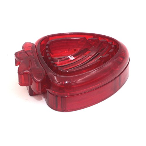 Zramo Accessories Simply Slice Strawberry Section Slicer Kitchen Cutter Gadgets Kitchen Tool Mini Slicer Cut Joie Msc Stainless Steel Blade Craft Fruit Tools Factory Kiss #TOP2