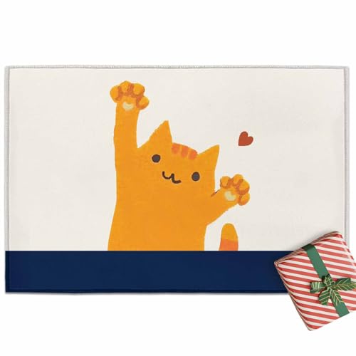 Vamjump ���փ}�b�g �h�A�}�b�g �a�� �G������ �I�����W�F �L����� ���O ���� ����~�� �Ɩ��p �ƒ�p �G���g�����X �D���Ƃ� �z�� �O���[ 40x60cm