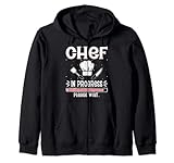Photo Gallery chef in progress cook sous chef culinary cuisine student felpa con cappuccio Photo Gallery chef in progress cook sous chef culinary cuisine student felpa con cappuccio
