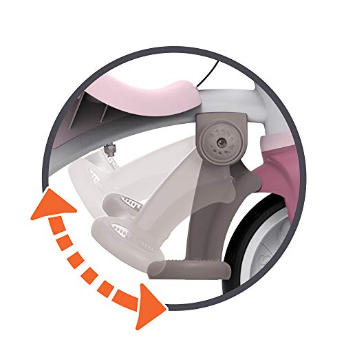 Smoby - Tricycle Be Move Confort Rose (740415), Couleur (7600740415)