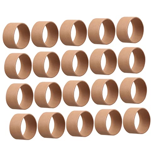 NUOBESTY DIY Craft Rolls 20pcs Hand Painted Paper Tube Cardboard Tube Bulk for Boys and Girls Rolls Round