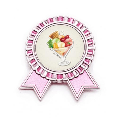 Broche cerise et fraise en métal pour égayer vos tenues lors des sorties estivales en terrasse