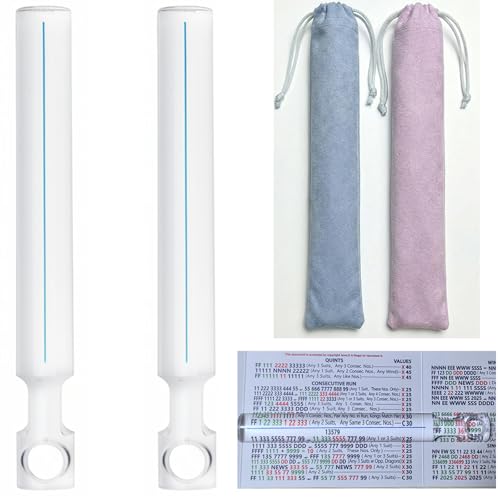 UTCGLAS Mahjong Line Magnifying Finder 2-Pack