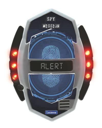 Lexibook Spy Mission, Detector de Movimiento espía con Alarma, Efectos de luz, detección hasta 30...