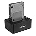 Produktbild Sharkoon Quickport Duo Clone USB 3.1 Type C HDD Docking Station schwarz
