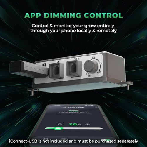 MARS HYDRO 2025 New FC-E6500 Foldable LED Grow Light 5x5ft 730Watt, Full Spectrum Grow Light Bar Commercial Plant Growing Lamp for Vertical Farming