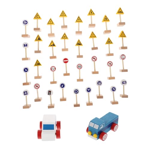 Panneaux de signalisation routière bois idée cadeau éducatif et créatif fille garçon