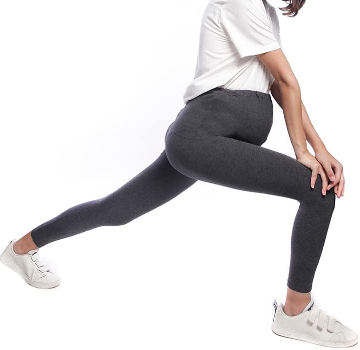 Miniatura 2 de Mamas Choice Leggings de maternidad de ropa activa pantalones de maternidad transpirables de longitud completa cintura ajustable tamaño pequeño M