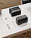 LEKATO Mini Guitar Amp Rechargeable Electric Guitar Amplifer 5W, Clean/Overdrive Channels,Portable Small Amp for Guitarist Practice,Black