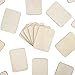 Bright Creations Unfinished Wood Cards - 36-Pack, 3.5 x 2.5 in, 0.1 in Thick - Engraving Wood Blanks for Gift Tags & Business Cards