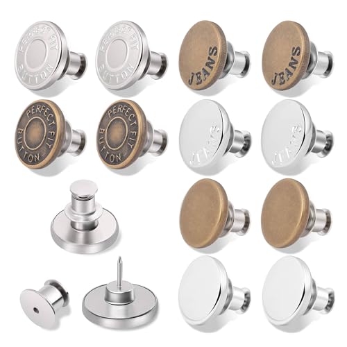 GrueGard Jeansknopf 12 Stücke 17mm