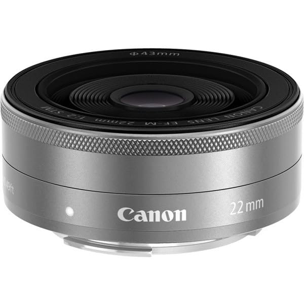 ☆【新品級】Canon EF-M22mm F2 STM ☆薄型パンケーキレンズ ☆フル  