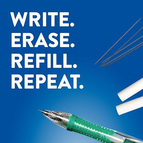 Image of Paper Mate Clearpoint Pencils, HB #2 Lead (0.7 mm), Assorted Barrel Colours, 10 Count