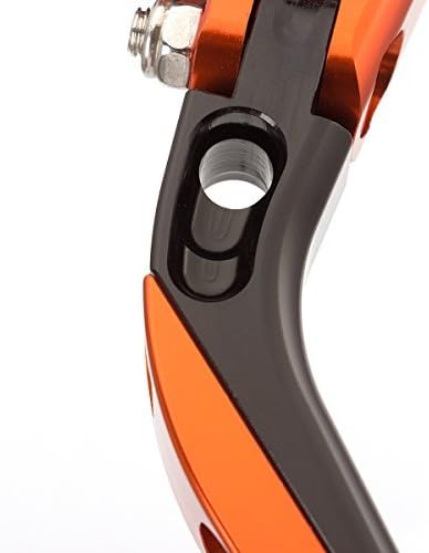 Miniatura 5 de FXCNC Palancas de embrague de freno ajustables ajustables plegables Billet compatibles con YZF R3 R25 2013-2021, MT-03 MT-25 2015-2021