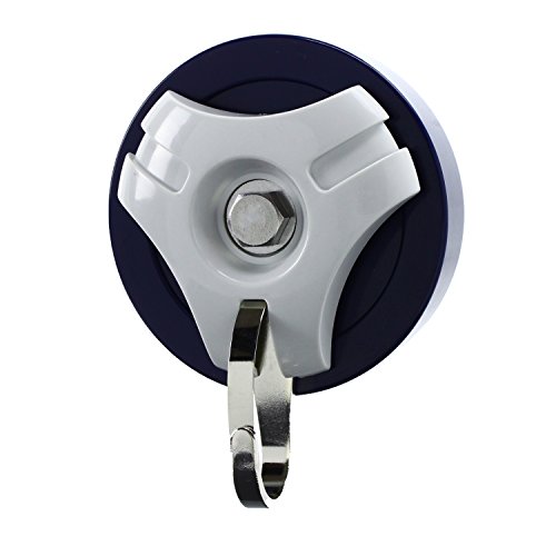 ライオン事務器 マグネット フック ストッパー付シングル MH-30-DB ダークブルー