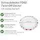 Devitre 6er Set Marmeladengläser 540 ml Einmachgläser mit Deckel + Etiketten