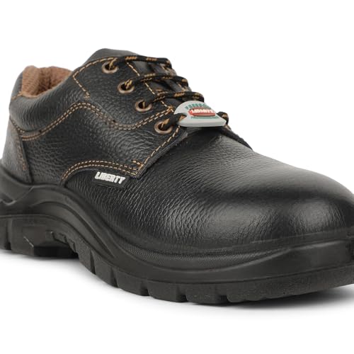 Image of Liberty Freedom SHAKTI-1SK Black Safety Lacing Boots for Men - 6