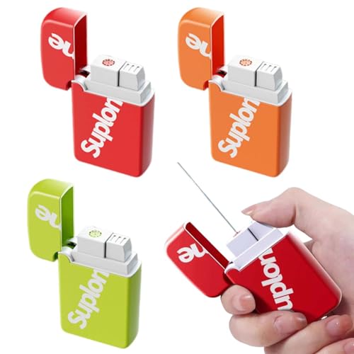 3 Stück Feuerzeug Wasserpistole – Mini Wasserpistole Lustig, Wasser Feuerzeug für Streiche, Kleine Wasserpistole als Pra...