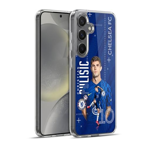 Funda Chelsea FC Pulisic Samsung S24+ protector elástico contra caídas