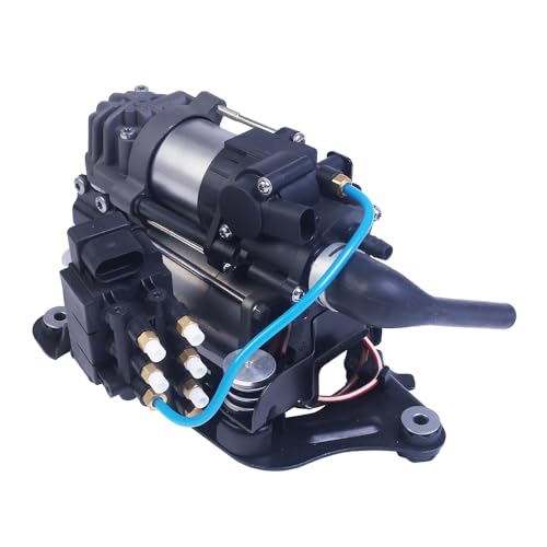 Air Suspension Compressor with Bracket and Valve Block Assembly for BMW 7 Series G11 G12 740i 750i 760i 740eDrive 750xDrive 760 (2016–2020)