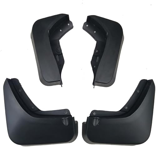 ZHMYDY 4 Pcs Car Mud Flaps for Audi Q3 2016-2018, Mudflaps Strong Toughness Baffle Protection All Weather Protector Easy Installation Waterproof Easy Install Guard Mudguards Parts