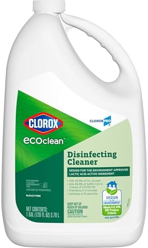 Clorox CloroxPro EcoClean Disinfecting Cleaner Refill, 128 Fluid ...