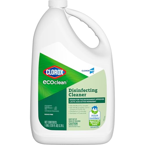 Clorox CloroxPro EcoClean Disinfecting Cleaner Refill, 128 Fluid ...