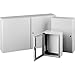 Hoffman CSD30248WLG Wall-Mount Enclosure/Window, Steel, 30.00" x 24.00" x 8.00", Light Gray