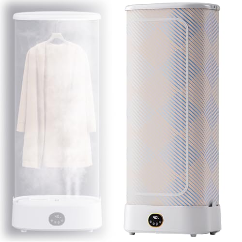 Steam Closet for Clothes Professional Grade Steam Dryer Dual Sanitization (UV + Heat) 25% Larger Capacity 3D Circulation Today Wash Today Wear For Coats & Blankets