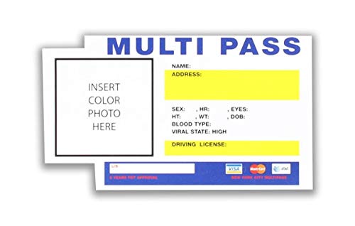 Nerd Block Fifth Element Multi Pass Sticker