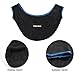 Mangrove Bowling Ball Polisher, Microfiber Bowling Towel See-Saw for Bowlers, Large Washable Bowling Shammy Seesaw, Ball Cleaner Holder Bag (Black)
