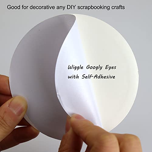 59 inches giant wiggle eyes with self adhesive black white googly eyes for diy crafts christmas tree decoration