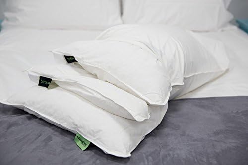 Adjustable Loft Bed Pillow - Three Pillows in One for Best Sleeping Position Possible - Back, Side, and Stomach Sleepers - High, Medium, Low Loft - 100% Cotton and Hypoallergenic Polyester Fill