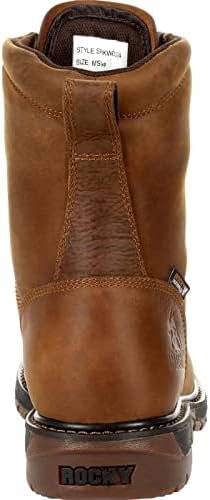 Rocky Men's Original Ride FLX Western Boot, Sandy Brown, 11.5 | Image 3