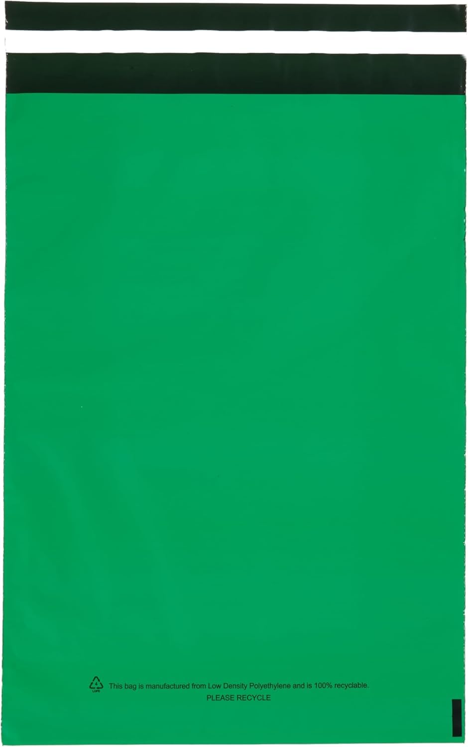 Packaging Products Online Green Postage Mailing Bags - Strong Self Seal Recyclable Poly Mailers (50, 425mm x 600mm (17" x 24"))