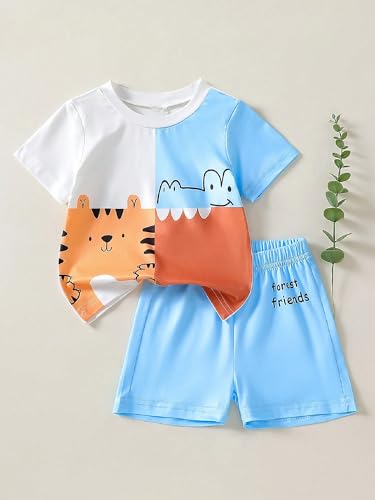 Image of Lymio Junior's Girls Clothing Set | Cotton T Shirt for Girl | Kids Wear Set | Shorts for Kids (GT-84-86)