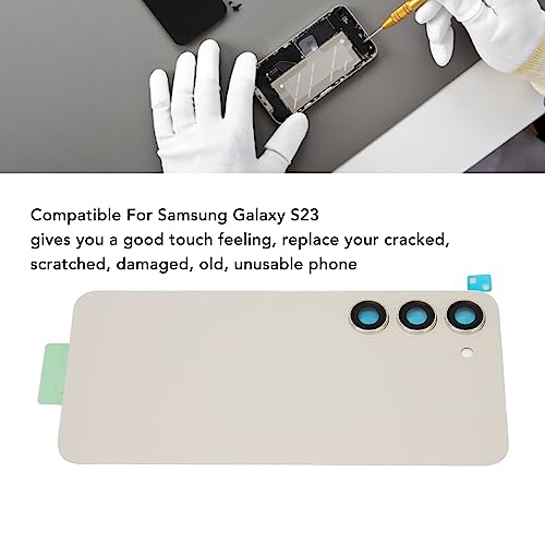 Rankomu Baksidesskydd för Samsung Galaxy S23 - Vit, med Verktygssats